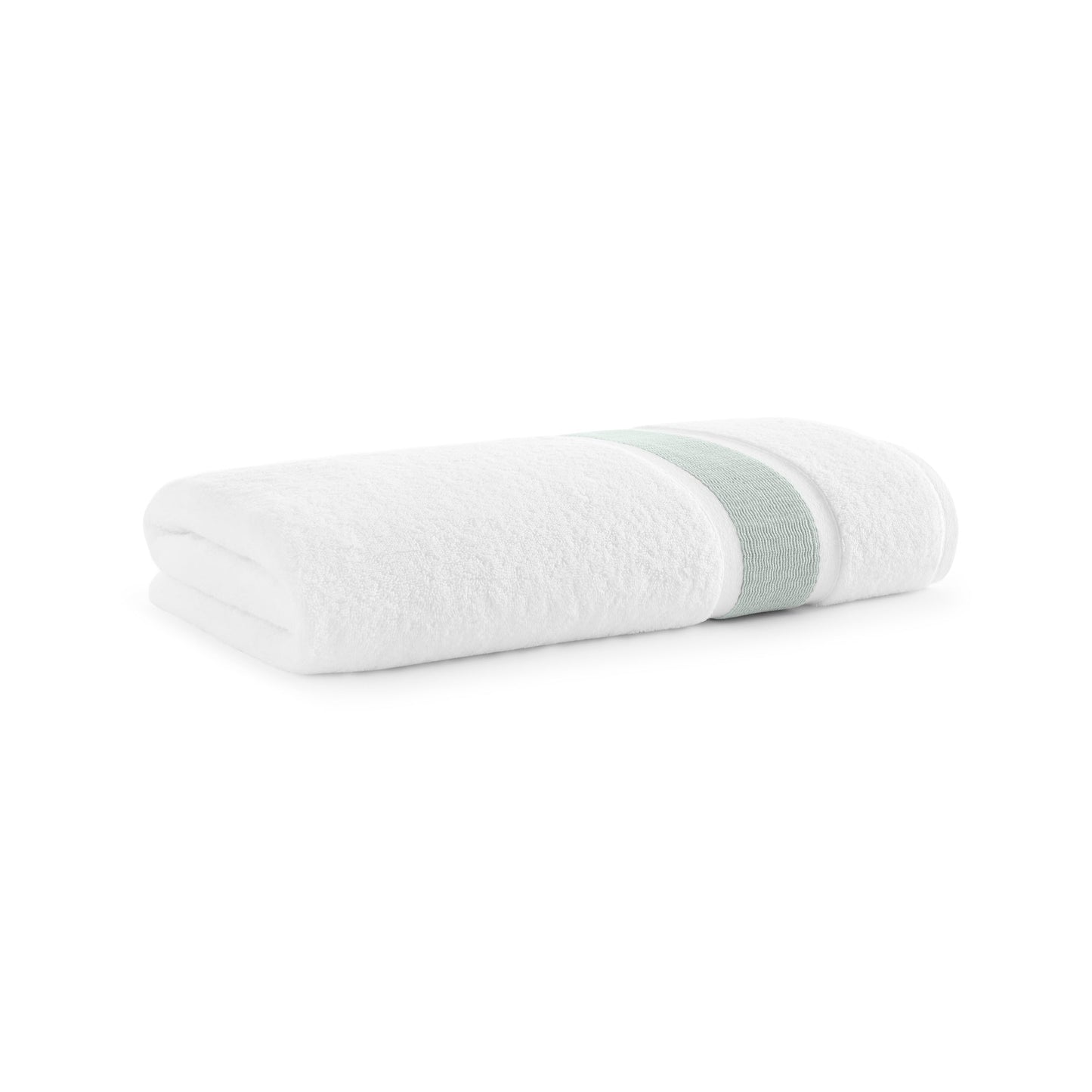 Aston & Arden Aegean Recycled Bath Sheet 35x70 Green Striped (P-BS-RT-3570-DS)