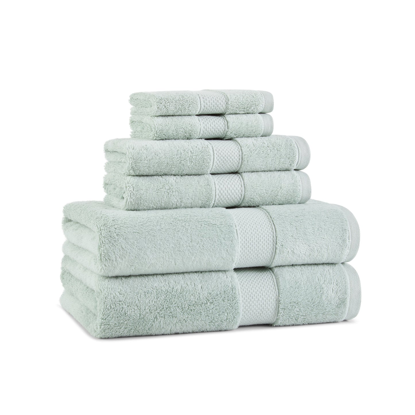 Aston & Arden Egyptian Cotton 6pc Towel Set SageGreen (P-EGYP-SET-SGE)