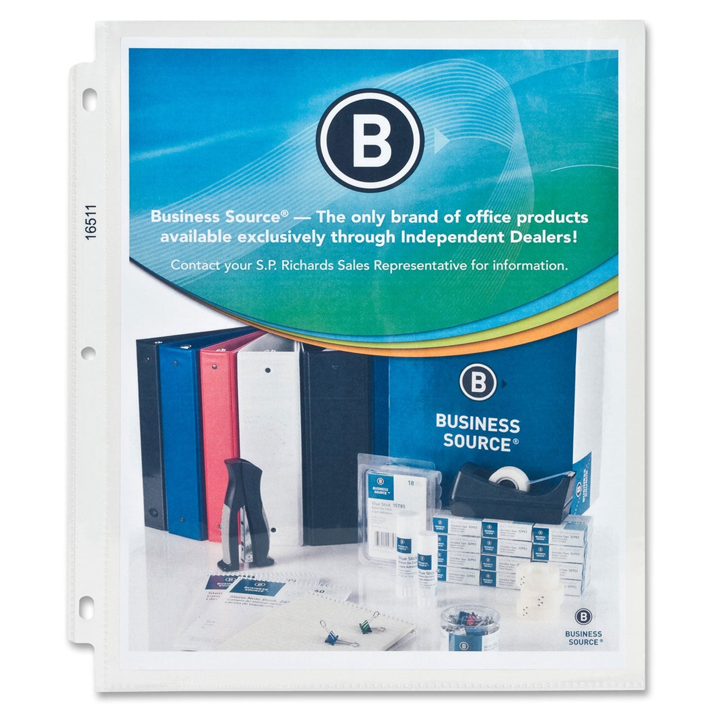 business-source-top-loading-sheet-protector-clear-bsn16511_4