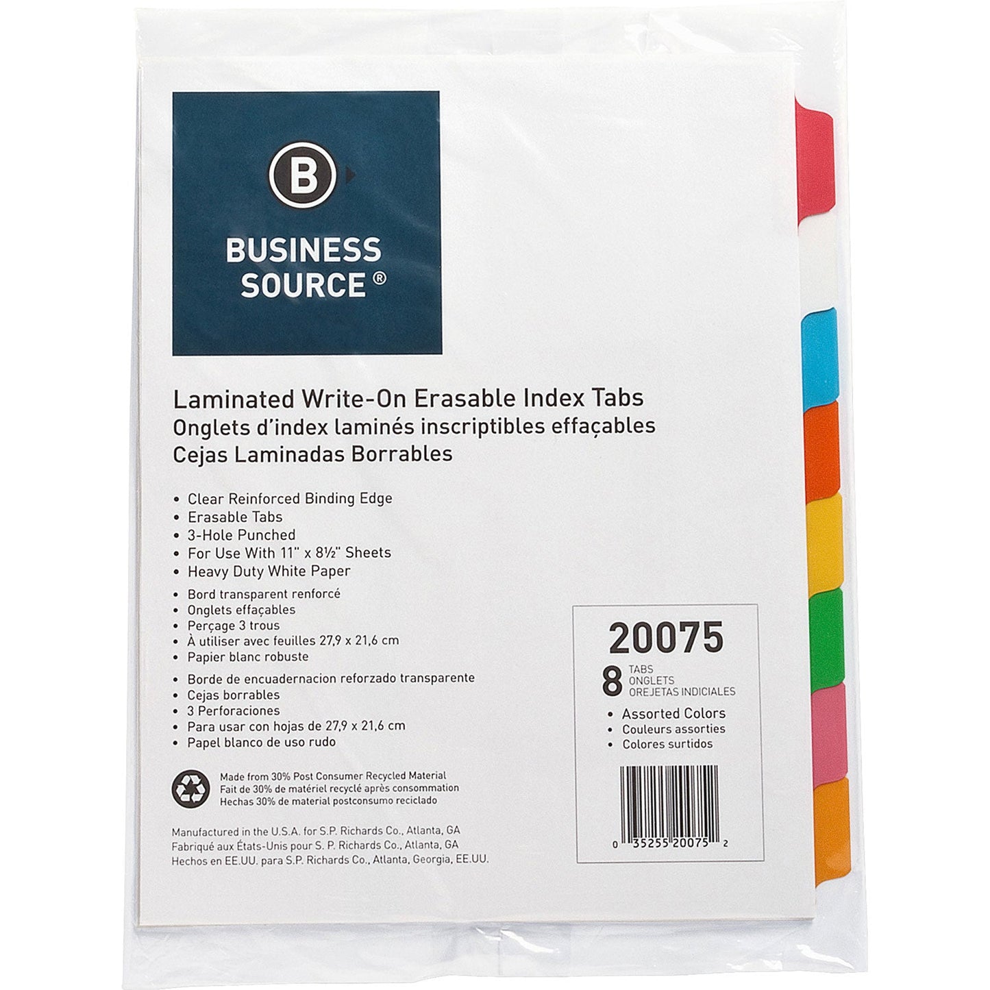 business-source-write-on-index-tabs-assorted-colors-bsn20075_2