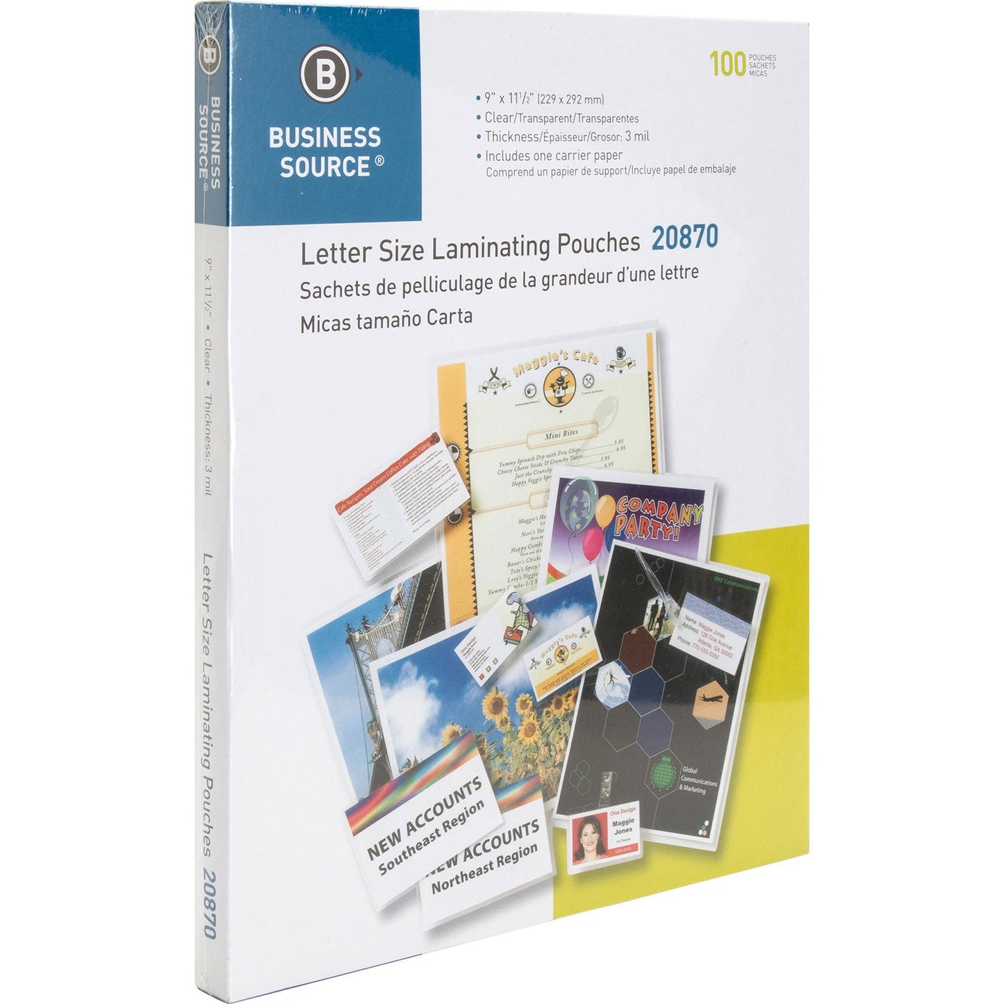 business-source-laminating-pouch-letter-3mil-9-x-11-1-2-100-bx-clear-bsn20870_5
