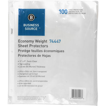 business-source-top-loading-sheet-protector-clear-bsn74447_2