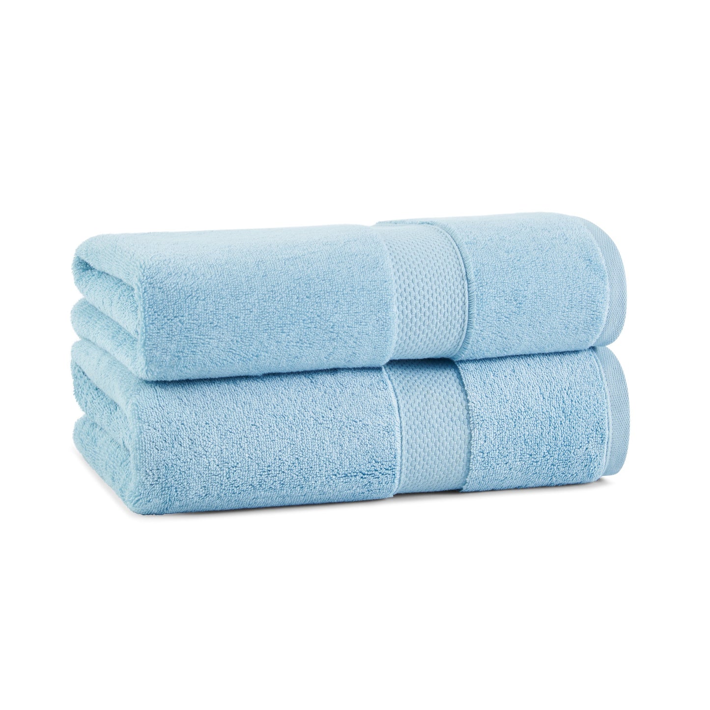 Aston & Arden Egyptian Cotton Bath Towel 30x54 Blue (2/Pack) (P-EGYP-3054-BLU)