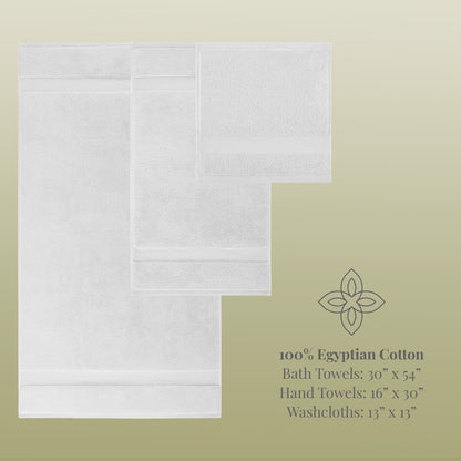 Arkwright Home® Aston & Arden Egyptian Cotton 6pc Towel Set Pink, 1 Set (P-EGYP-SET-PNK)