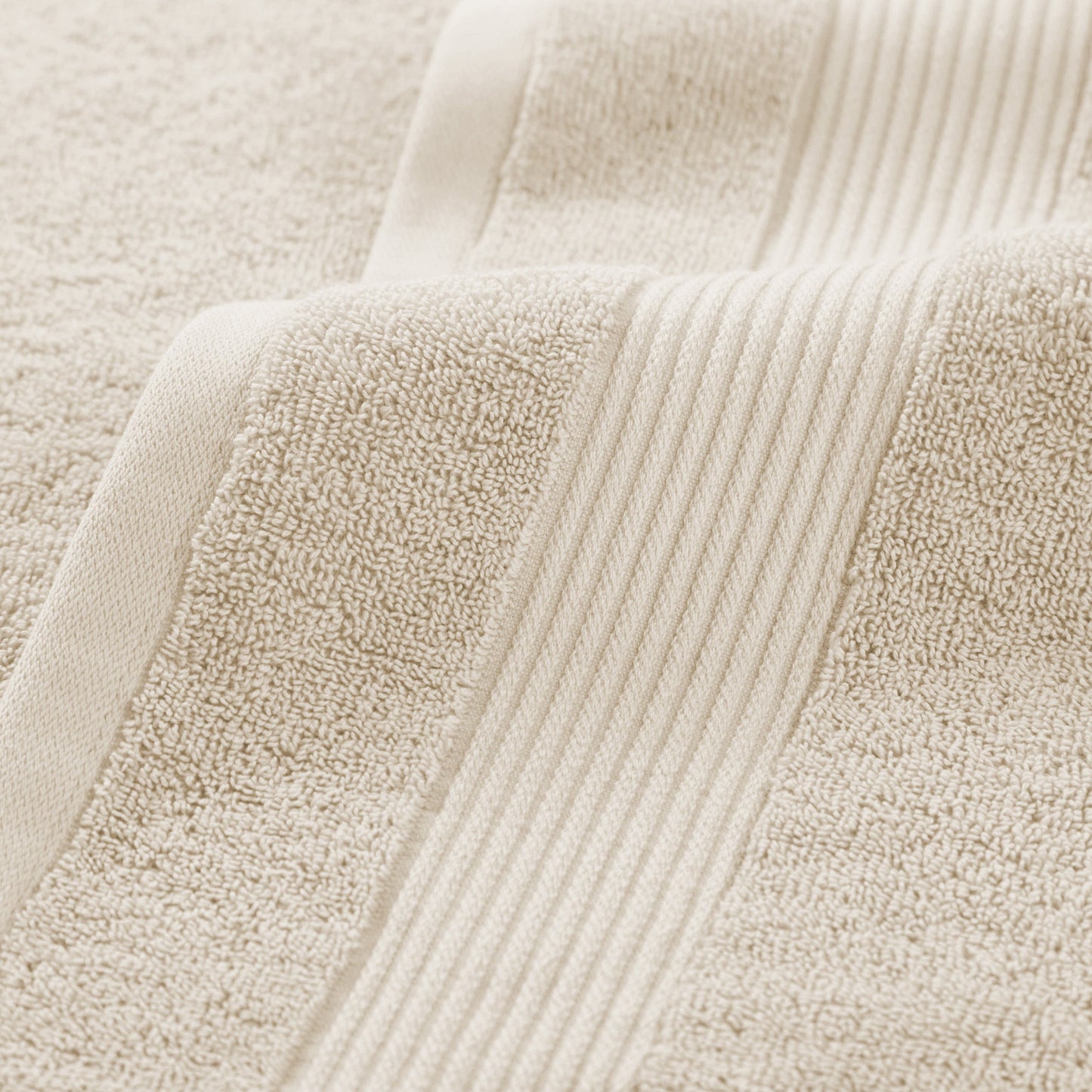 Arkwright Home® Host & Home 6pc Bath Towel Set Ivory, 6/Case Sets (HHBST-6PK-IV-CS)