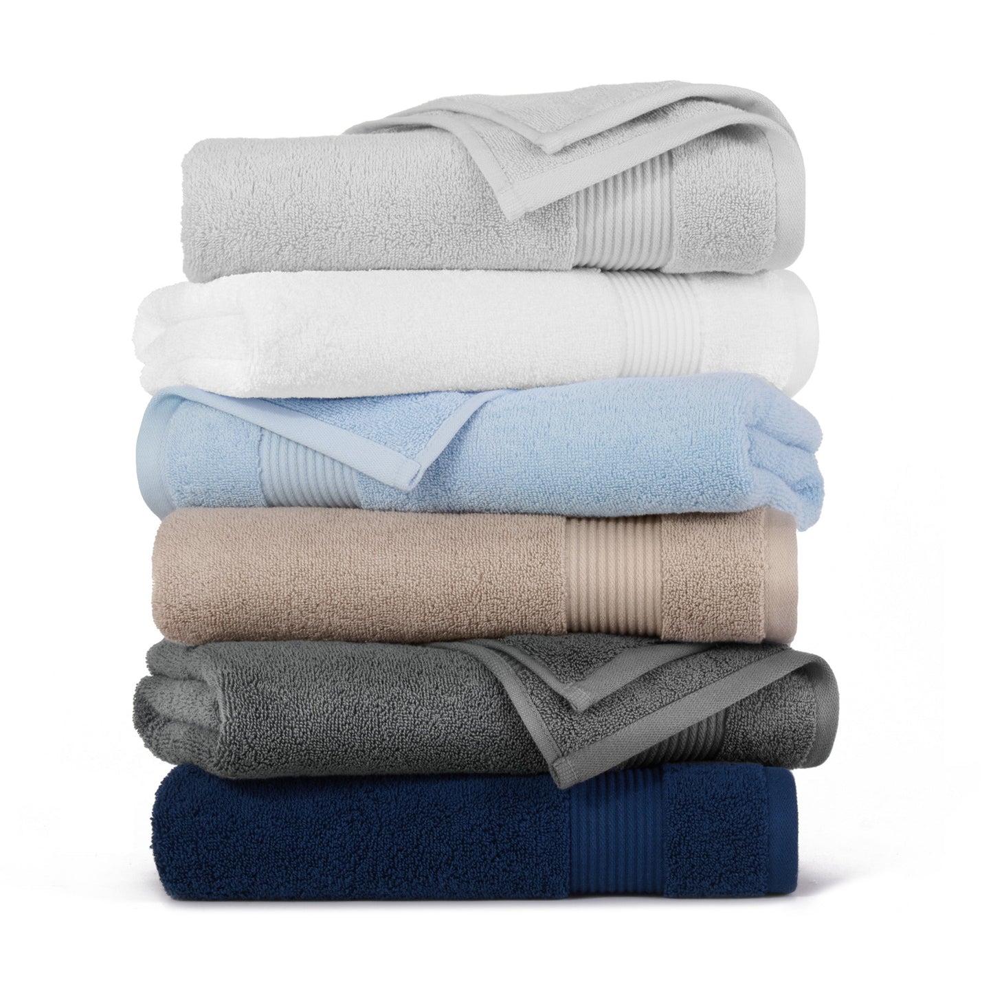 Arkwright Home® Host & Home Bath Towel 27x54 Navy, 24/Case (BT-HH2754-NV-CS)