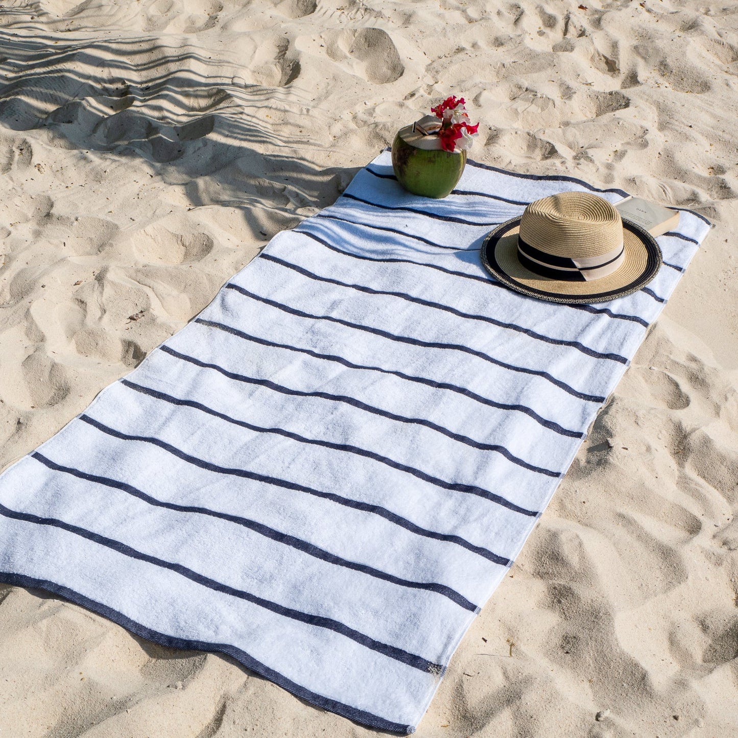 Hospeco® Las Rayas Beach Towel 30x60 Assorted, 24/Case (HOSBT-HS3060-15ASST-CS)