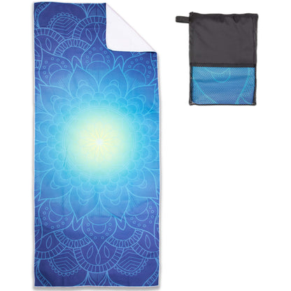 Arkwright Home Mandala Beach Towel 30x70 Blue (PNP-BT-MAND3070-BL)