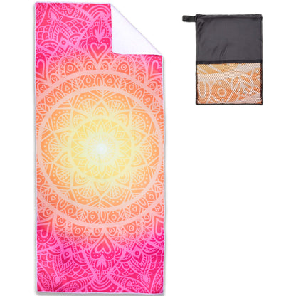 Arkwright Home Mandala Beach Towel 30x70 Pink (PNP-BT-MAND3070-PK)