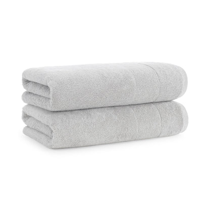 Aston & Arden Turkish Solid Bath Towel 30x60 Gray (2/Pack) (PNP-BT-TS3060-18-GRY)