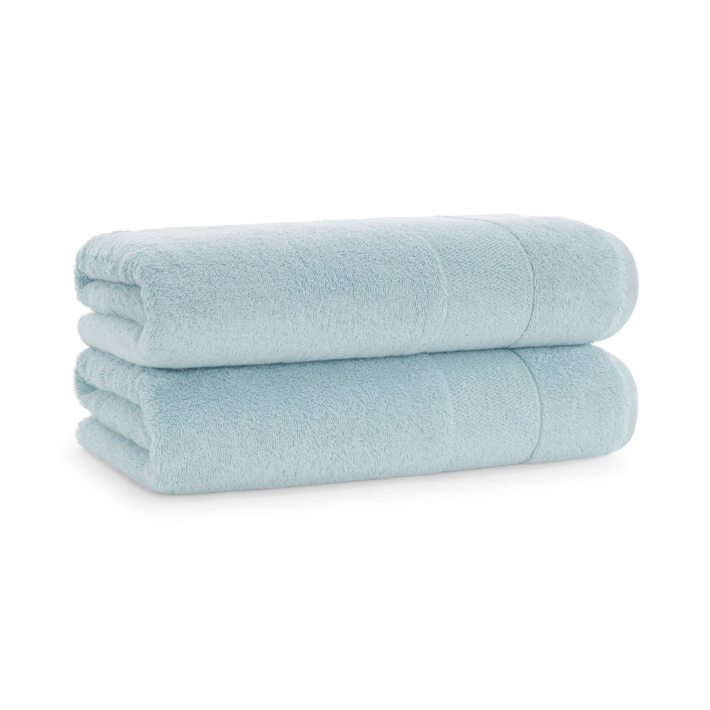 Aston & Arden Turkish Solid Bath Towel 30x60 Sterling Blue (2/Pack) (PNP-BT-TS3060-18-SBL)