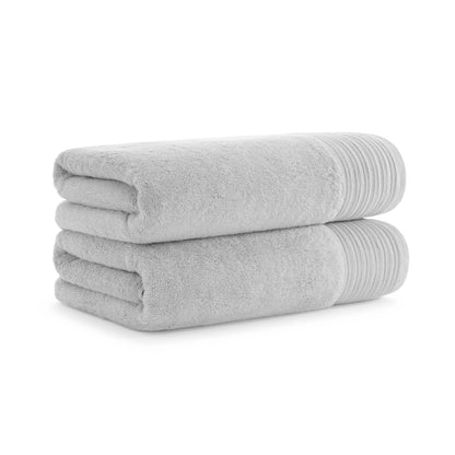 Aston & Arden Anatolian Turkish Bath Towel 30x60 Light Grey (2/Pack) (P-BT-T-3060-LG)