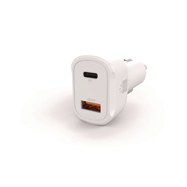 ByTech PD Car Charger, 60 W, Two 2 A Ports, White (BTHCLPDV6105WT)