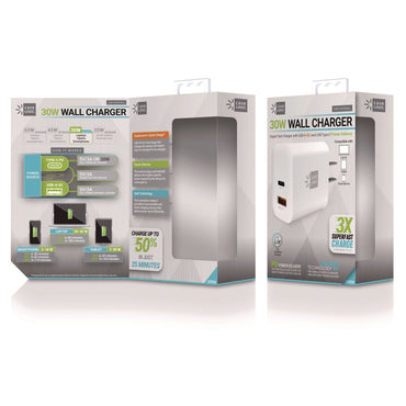 ByTech Wall Charger, 30 W, White (BTHCLPDW3101WT)