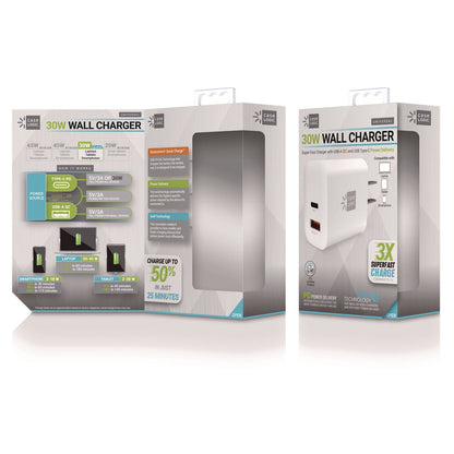 ByTech Wall Charger, 30 W, White (BTHCLPDW3101WT)