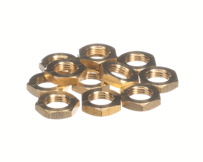 Bunn 00942.7999 Nut,Brass Hex Heater .500-20(Pkg/12)& (BU00942-7999)
