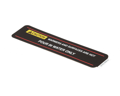 Bunn 02763.0000 Decal,Caution-Hot Surf/Pourin (BU02763-0000)