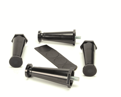 Bunn 13255.0003 Kit, Leg-4.0 Adj Blk Plstc Flg (BU13255-0003)