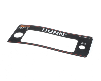 Bunn 22288.0005 Decal, Cont Panel (Crtf) (BU22288-0005)
