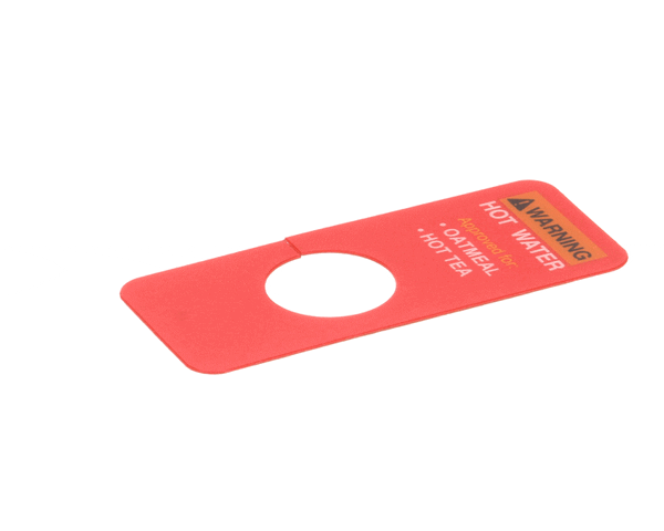 Bunn 29007.0003 Decal, Hot Water Mcdonalds (BU29007-0003)