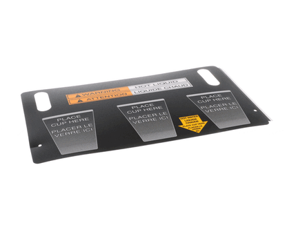 Bunn 29216.7001 Decal Cup Placement Fmd Dbc-Hwv Eng/Frh (BU29216-7001)
