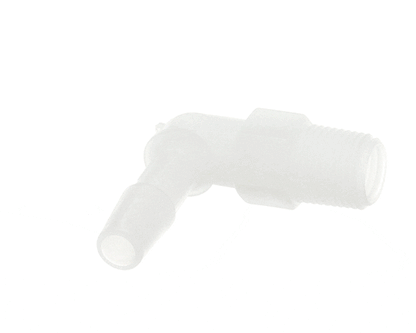 Bunn 40783.0001 Elbow,1/8-27 Npt To 1/4 Barb Kynar (BU40783-0001)