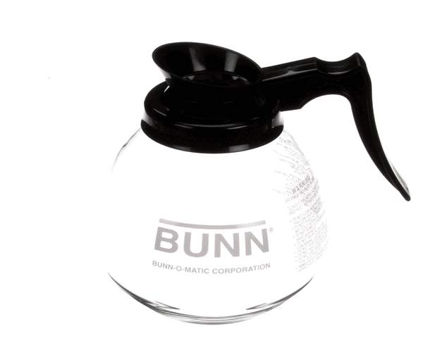 Bunn 42400.0101 Decanter,Glass-Blk 12Cup 1Pk (BU42400-0101)