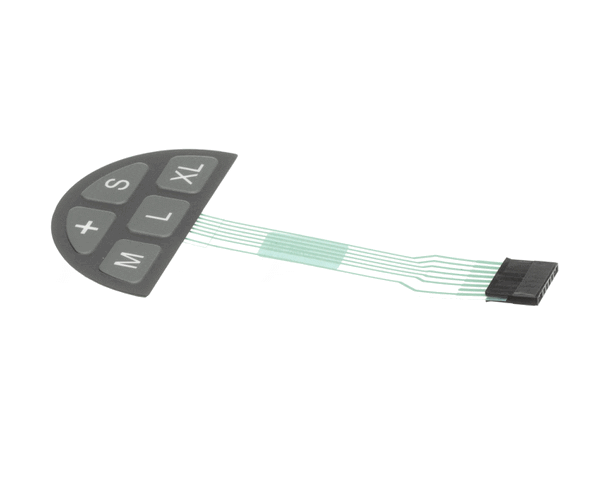 Bunn 45759.0003 Switch, Membrane 5 Cup Size Im (BU45759-0003)