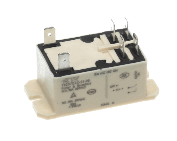 Bunn 57775.0000 Relay, 40A Dpst No 24Vdc R-290 Approved (BU57775-0000)