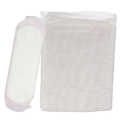 Hospeco® Generic Packaged Bulk Maxi Pads, White, Regular Absorbency, 24/Pack, 24 Packs/Case (HOSBULK576)