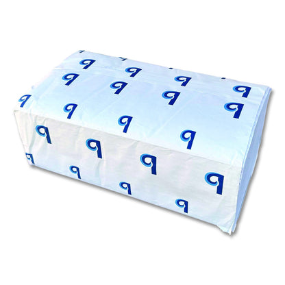 Boardwalk Green Single-Fold Towels, 1-Ply, 9.13 x 10.25, Natural White, 250/Pack, 16 Packs/Carton (BWK52GREEN)