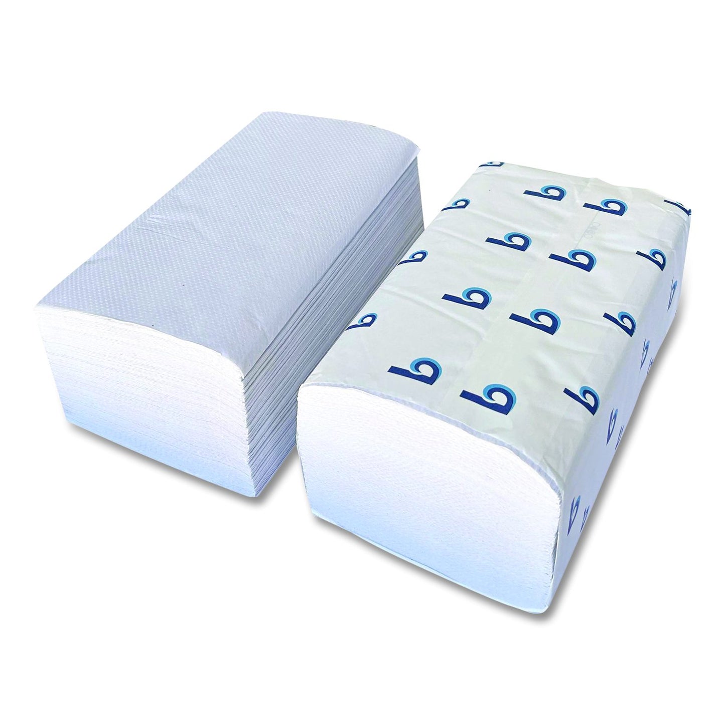Boardwalk Green Single-Fold Towels, 1-Ply, 9.13 x 10.25, Natural White, 250/Pack, 16 Packs/Carton (BWK52GREEN)