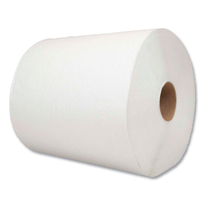 Boardwalk Hard Wound Towel, 1 Ply, 8" x 700 ft, White, 6/Carton (BWK700W)
