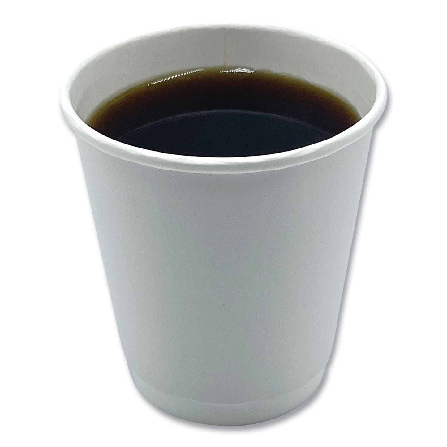 Boardwalk Paper Hot Cups, Double-Walled, 10 oz, White, 25/Pack (BWKDW10HCUPPK)