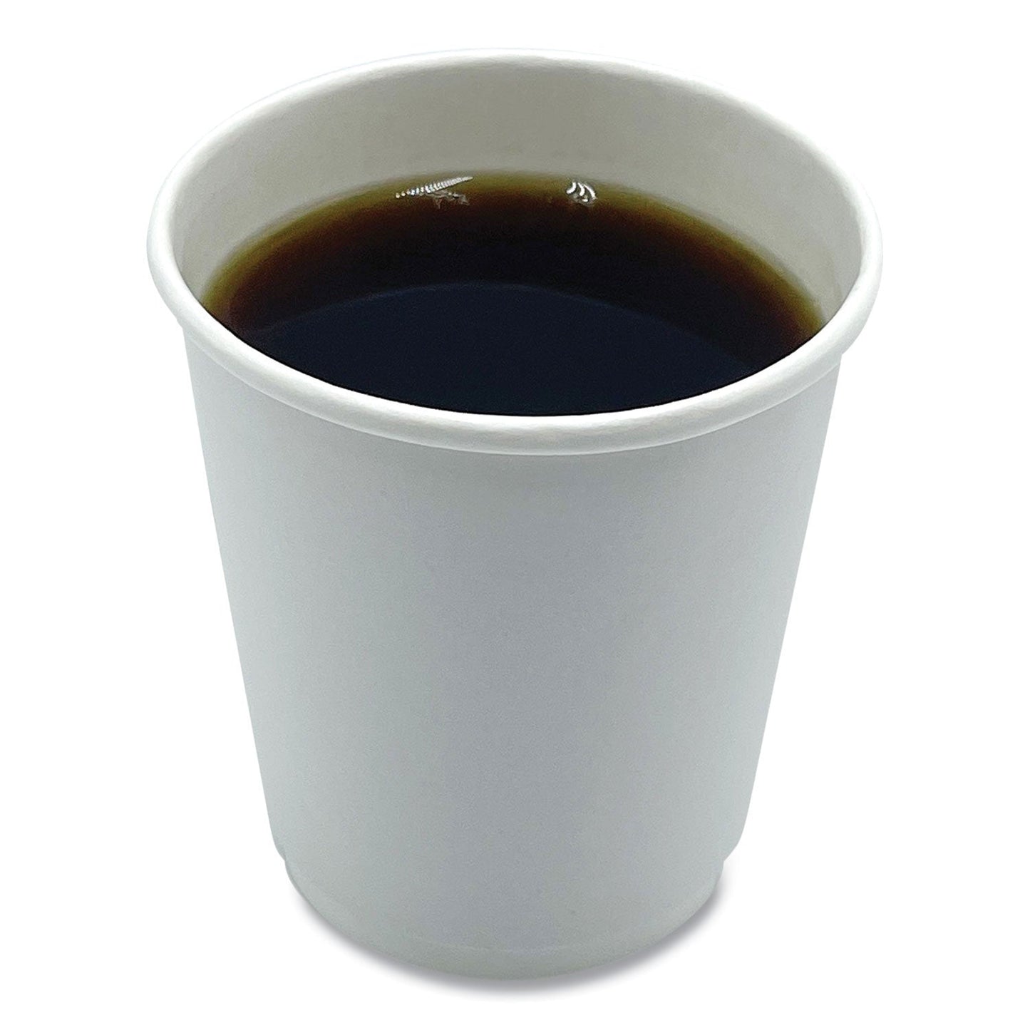 Boardwalk Paper Hot Cups, Double-Walled, 8 oz, White, 25/Pack (BWKDW8HCUPPK)