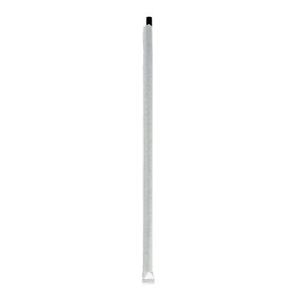 Boardwalk Wrapped Giant Straws, 10.25", Polypropylene, Black, 1,200/Carton (BWKGST1025BK)