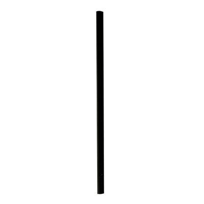 Boardwalk Giant Straws, 7.75", Polypropylene, Black, 1,500/Carton (BWKGSTUW775BK)