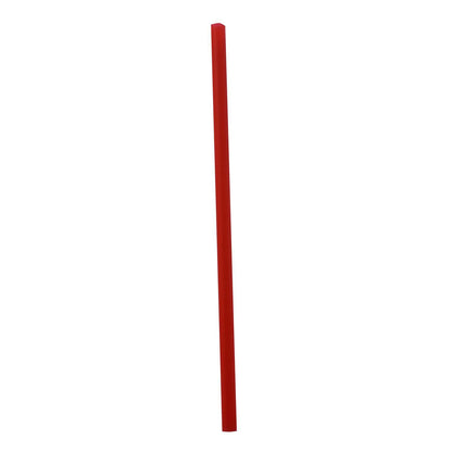 Boardwalk Wrapped Giant Straws, 7.75", Polypropylene, Red, 7,200/Carton (BWKGSTW775RD)