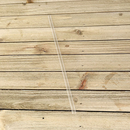 Boardwalk Jumbo Straws, 7.75", Polypropylene, Clear, 12,500/Carton (BWKJSTUW775CLR)