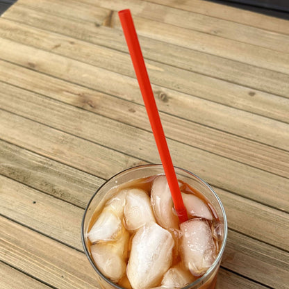 Boardwalk Jumbo Straws, 7.75", Polypropylene, Red, 2,500/Carton (BWKJSTUW775RED)