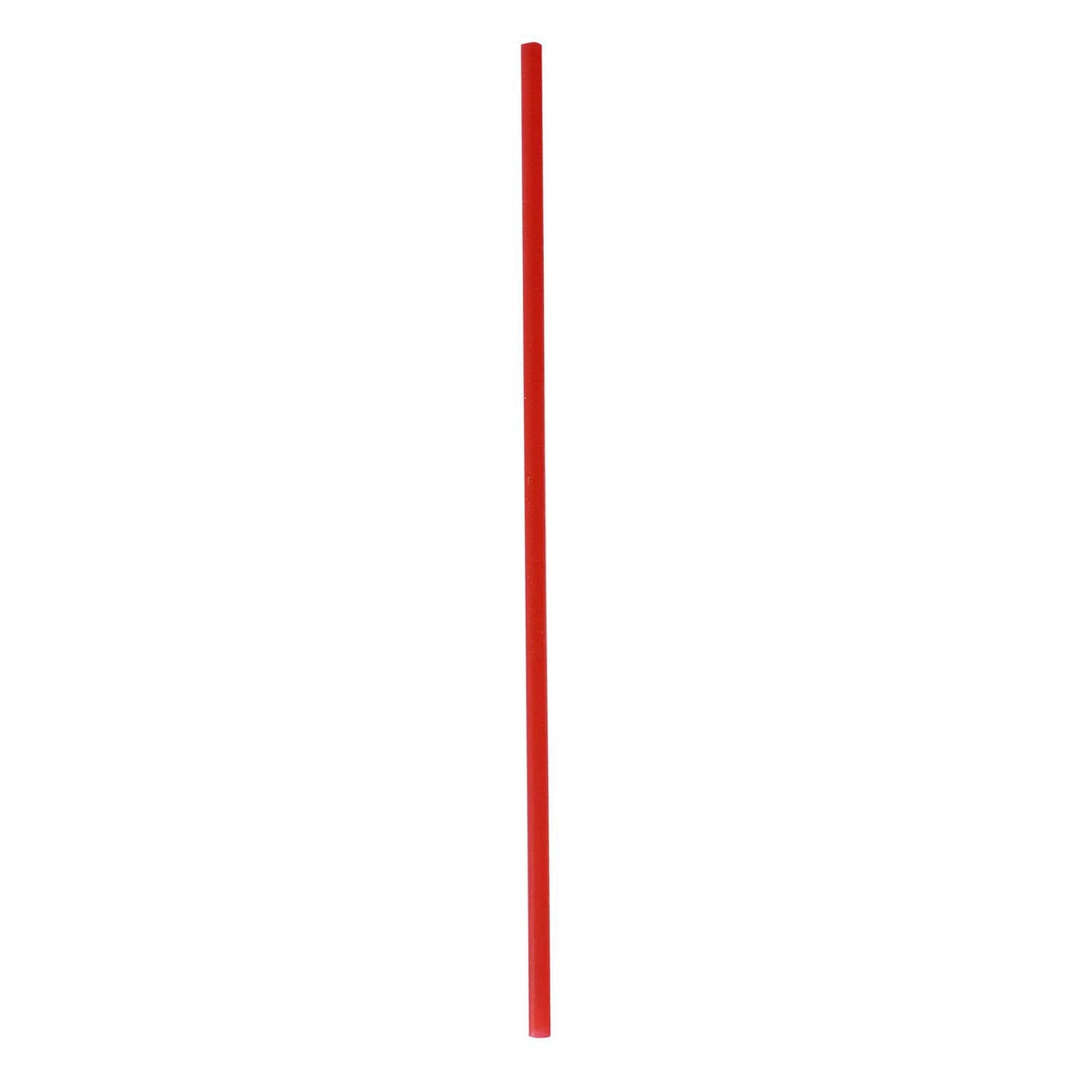 Boardwalk Wrapped Jumbo Straws, 10.25", Polypropylene, Red, 2,000/Carton (BWKJSTW1025RED)