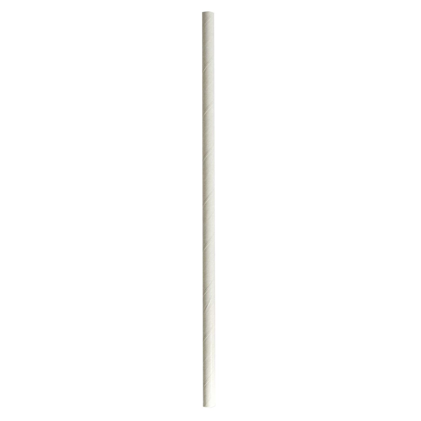 Boardwalk Wrapped Jumbo Paper Straws, 7.75", Paper, White, 1,280/Carton (BWKPPRSTRWIW)