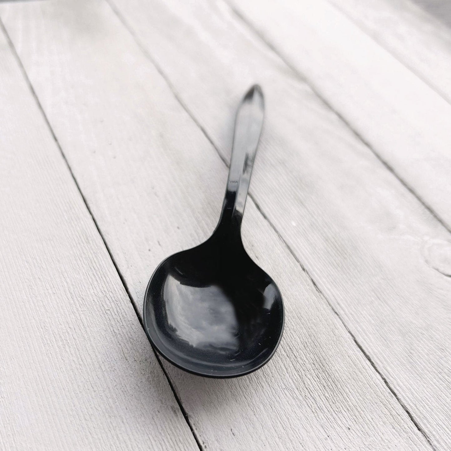 Boardwalk Mediumweight Polypropylene Cutlery, Soup Spoon, Black, 1,000/Carton (BWKSOUPBLMW)