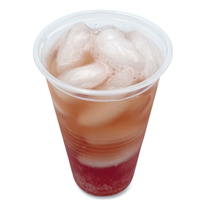 Boardwalk Translucent Plastic Cold Cups, 20 oz, Clear, 50/Pack (BWKTRANSCUP20PK)