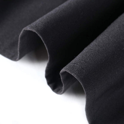 Hospeco® Mariposa Tablecloth 62x62 Black, Pack of 6 (HOSP-TL-62X62-BLK-6PK)