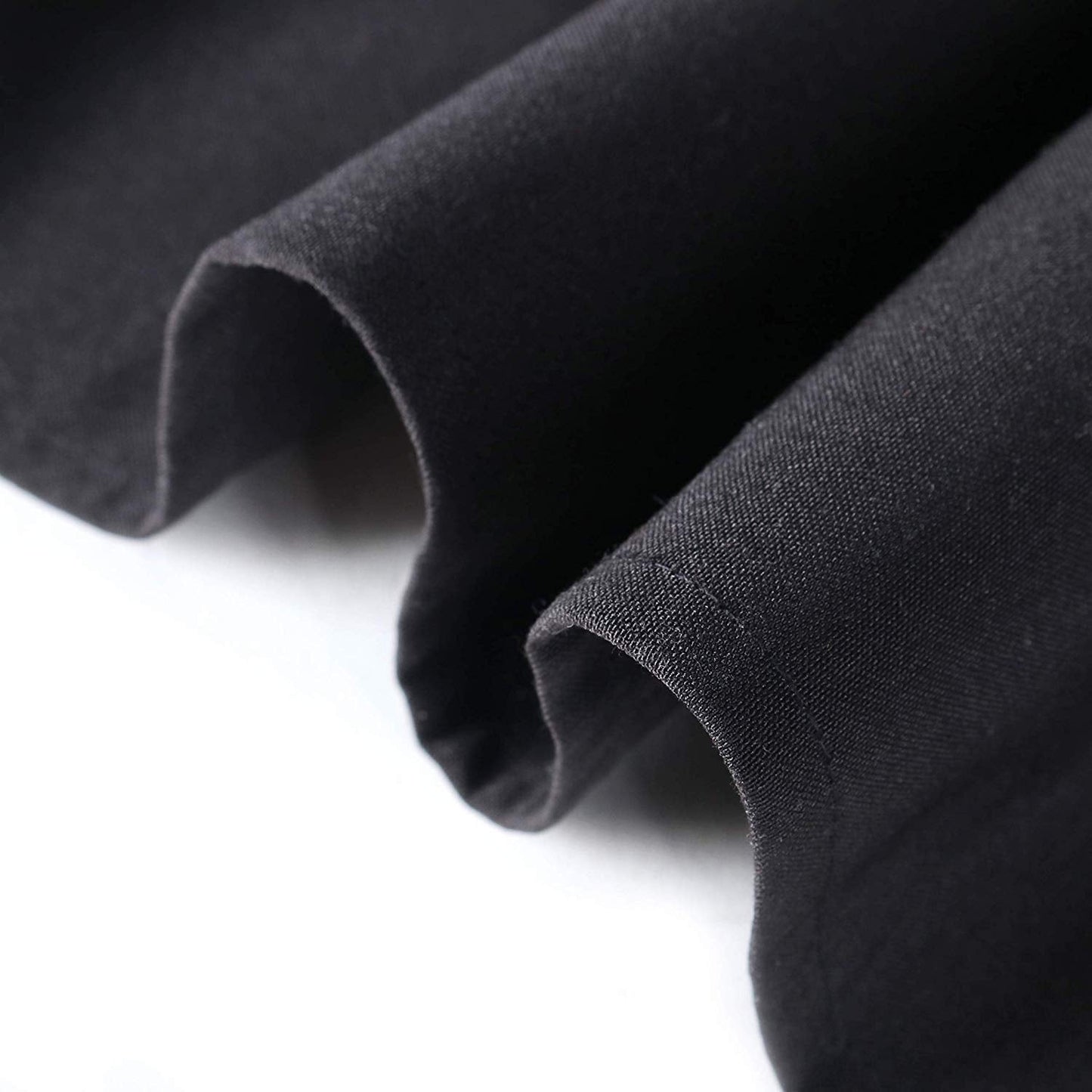 Hospeco® Mariposa Tablecloth 42x42 Black, Pack of 6 (HOSP-TL-42X42-BLK-6PK)