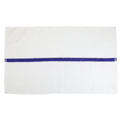 Hospeco® Power Gym Hand Towel 16x27 Blue Stripe, 120/Case (HOSPWR-1627-3BCS-CS)