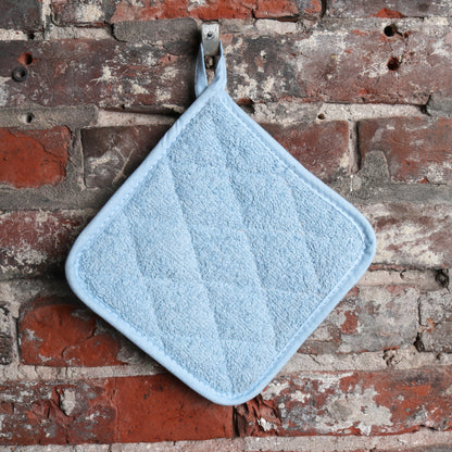 Hospeco® Cooks Linen Pot Holder 7x7 Blue, 12/Pack (HOSPOT-BLUE)