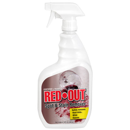 Hospeco® Certified™ Red Out Spot & Stain Remover, 6x1 Quart (HOSC327-009)