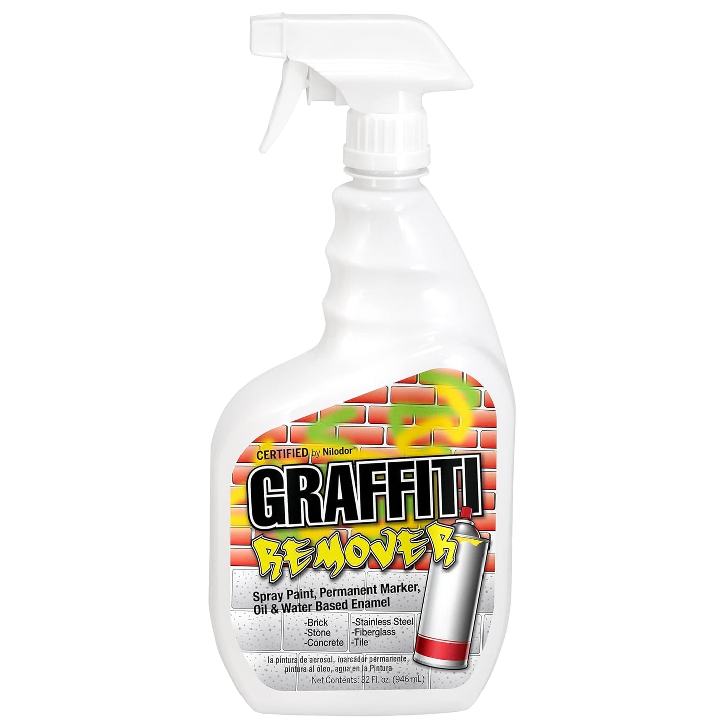 Hospeco® Certified™ Graffiti Remover, 6x1 Quart (HOSC517-009)